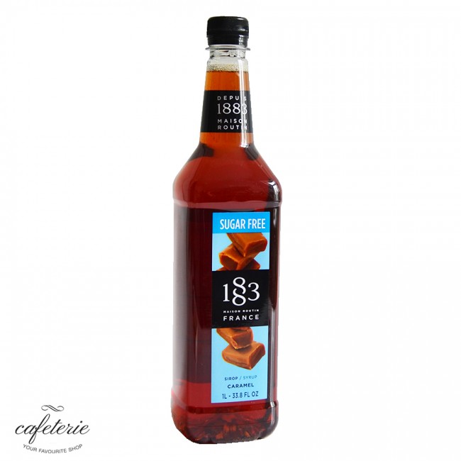 Sirop 1883 Caramel, Sugar Free, 1L