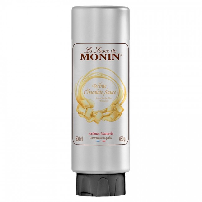 Topping Ciocolata alba Monin, 500ml