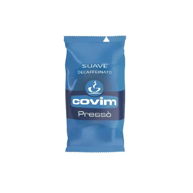 Cafea Covim Presso Suave Decaffeinato 50 capsule (compatibile Nespresso)