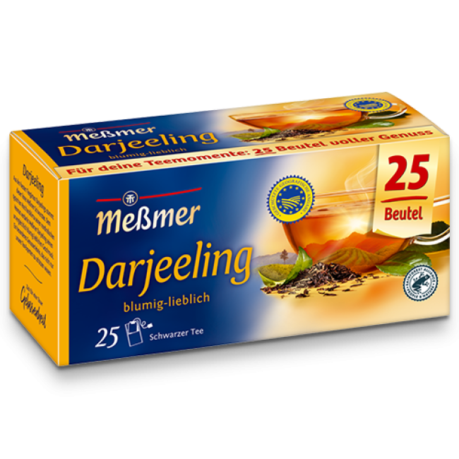 Ceai Negru Messmer Classic Darjeeling 25 plicuri