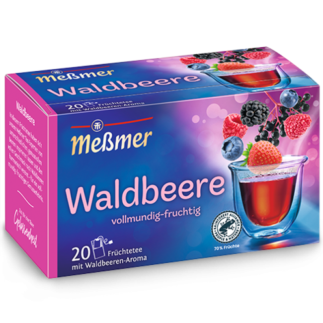 Ceai Fructe de Padure Messmer Classic 20 plicuri