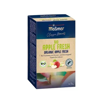 Ceai de Fructe Messmer Classic Moments Bio Apple Fresh 18 plicuri