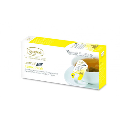 Ceai de Fructe Ronnefeldt Leafcup Lemon Fresh 15 plicuri