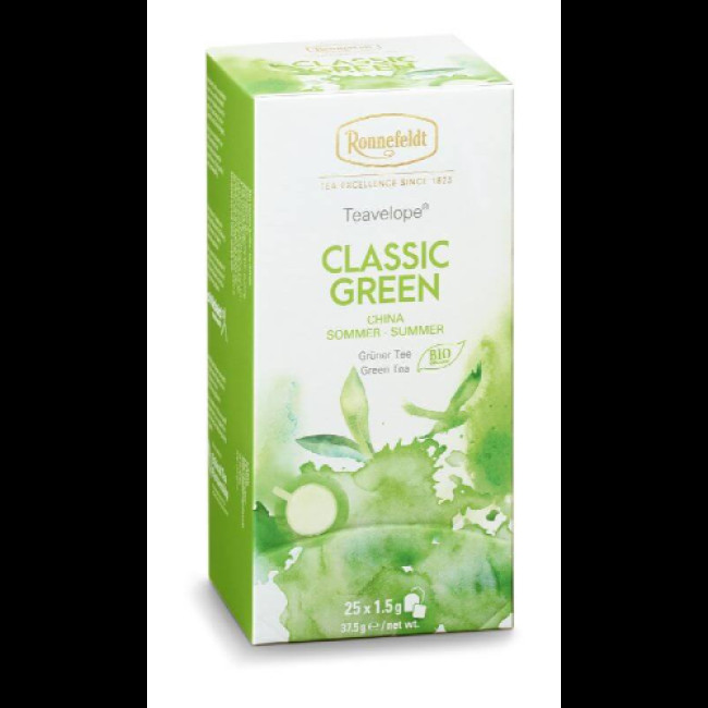Ceai Verde Clasic Bio Ronnefeldt Teavelope 25 plicuri