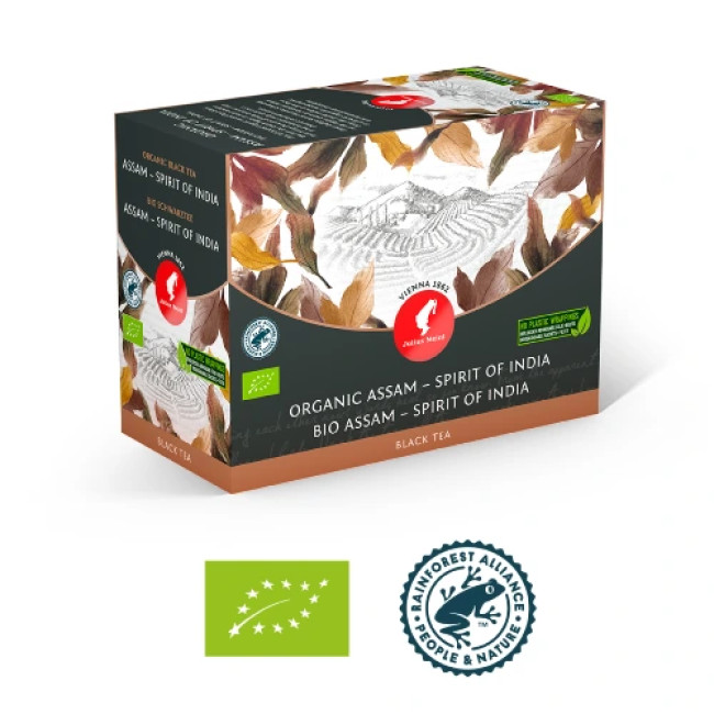 Ceai Organic Julius Meinl Big Bag Assam Spirit of India (20 plicuri x 4 gr)