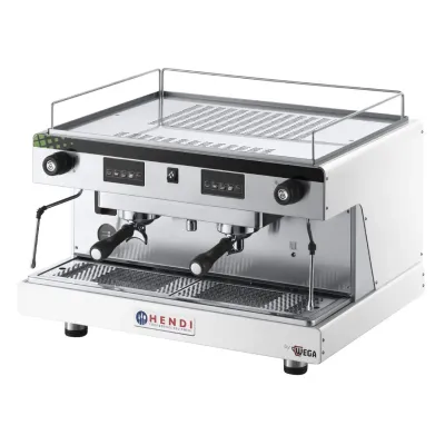 Espressor profesional Electronic Hendi Top Line by Wega Alb 2 Grupuri