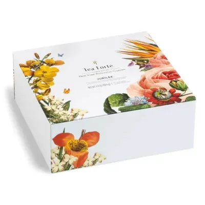 Ceai Jubilee Tea Forte Cufar cu 40 de piramide de ceai