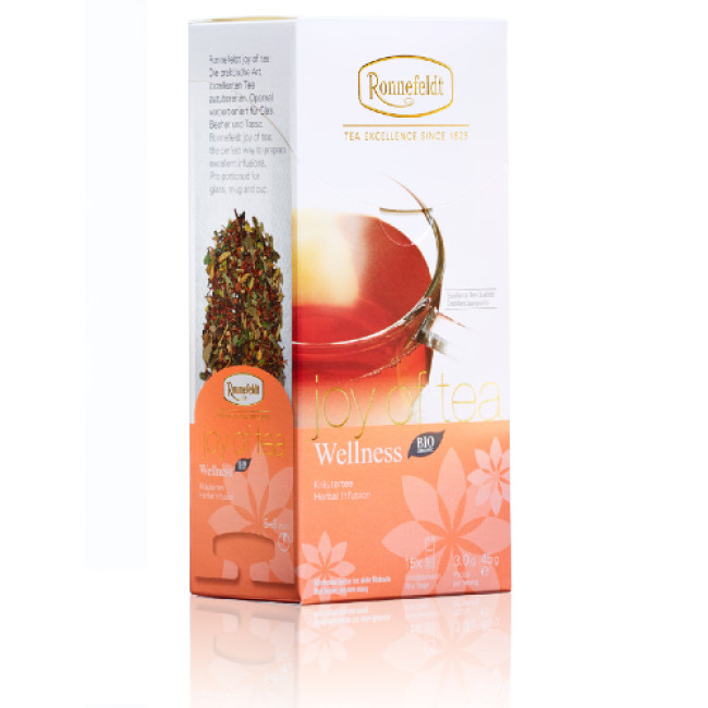 Ceai de Plante Wellness Bio Joy of Tea Ronnefeldt 15 plicuri