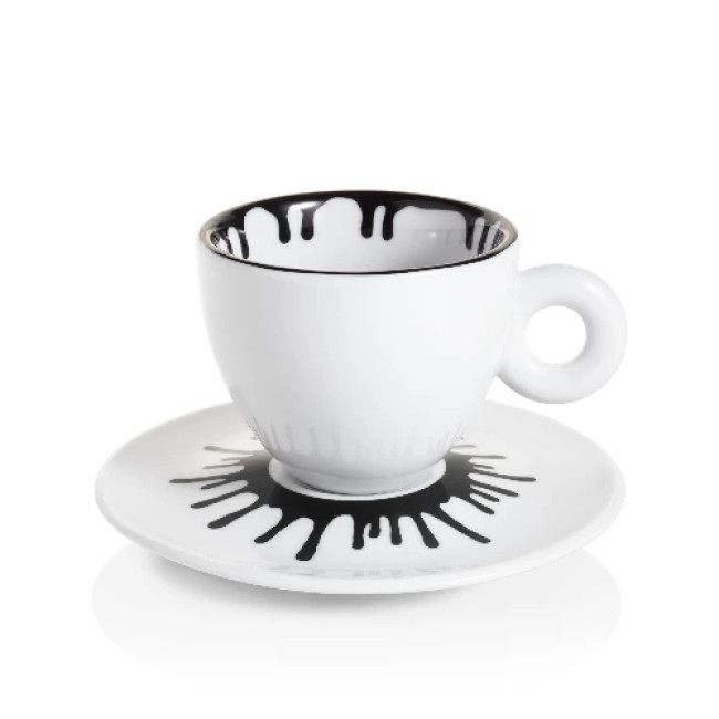 Kit illy Ai Weiwei (2 cesti cappuccino + 2 farfurii)