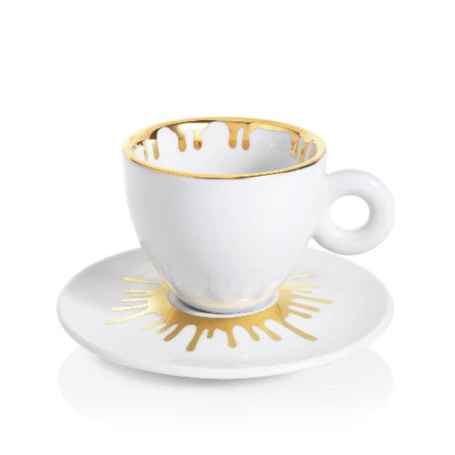 Kit illy Ai Weiwei (2 cesti cappuccino + 2 farfurii)