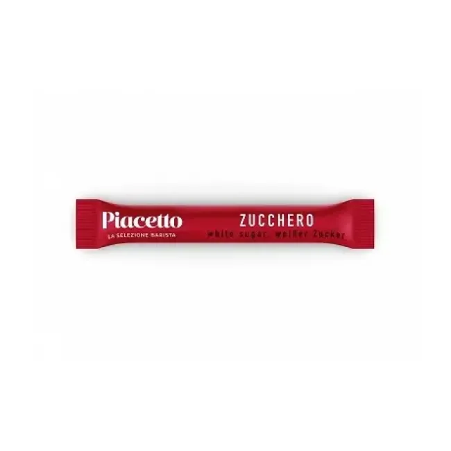 Zahar Alb Stick Piacetto (1.000 buc x 4 gr)