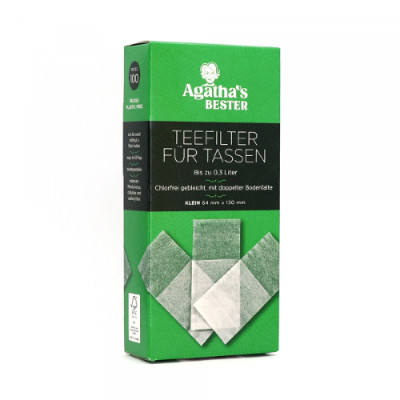 Filtre de hartie pentru infuzor de ceai Agatha's Bester 100 buc