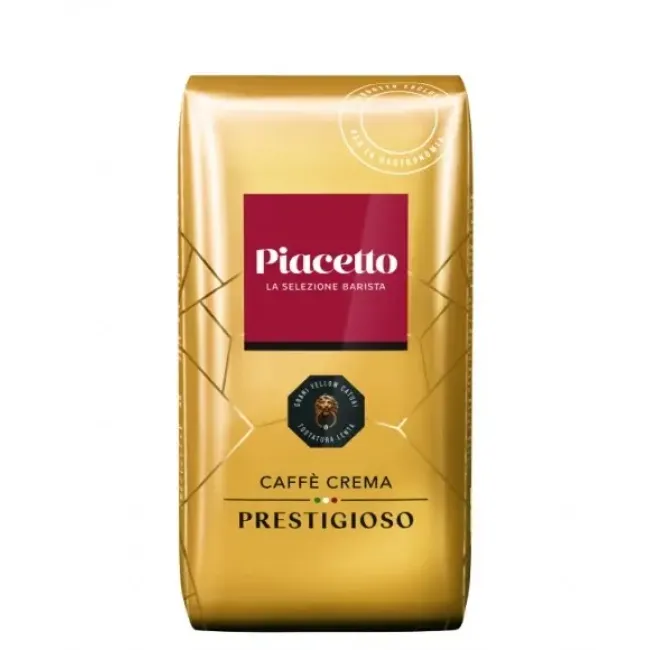 Cafea Piacetto Caffe Crema Prestigioso Rainforest boabe 1 kg
