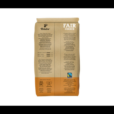 Cafea Tchibo Fair Choice Caffe Crema boabe 1 kg