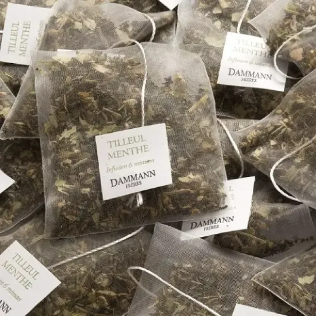 Ceai de Menta Dammann Tilleul Menthe Poivree 24 plicuri