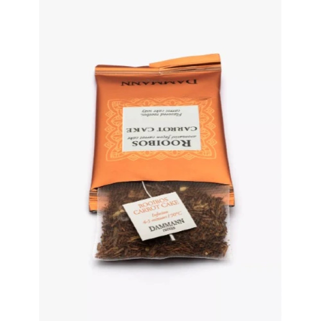 Ceai Rooibos Dammann Carrot Cake 24 plicuri