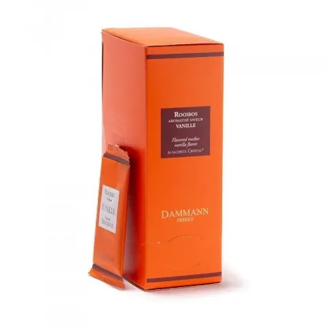 Ceai Rooibos cu Vanilie Dammann 24 plicuri