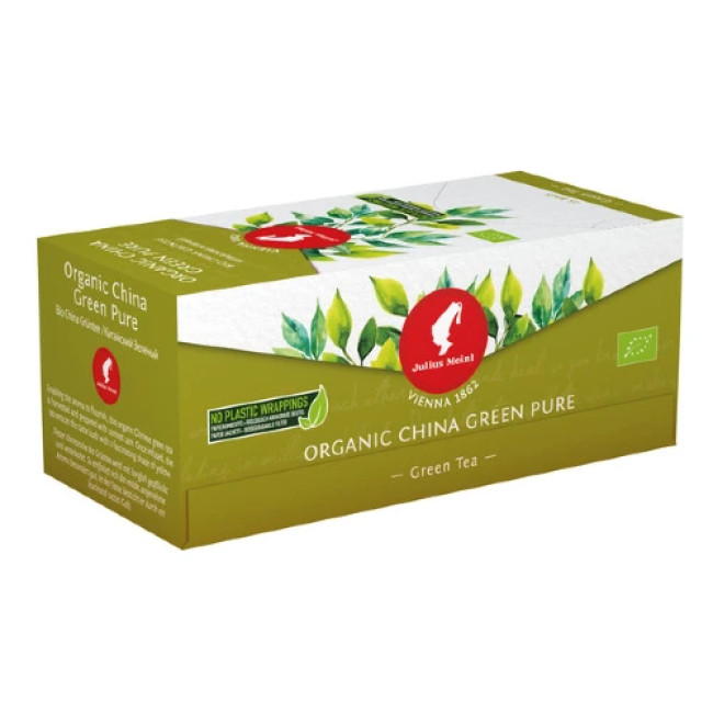 Ceai Verde Organic Julius Meinl SB China Green Pure (25 plicuri x 1.75 gr)