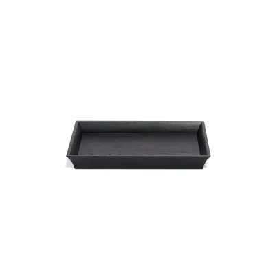 Tava din abanos pentru servit ceaiul Tribeca Contoured Tray - Tea Forte