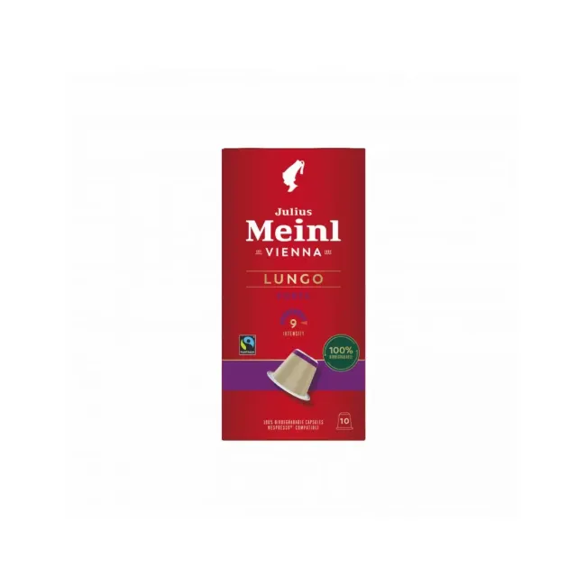 Cafea Julius Meinl Lungo Forte Fairtrade (10 capsule x 5.6 gr) - compatibil Nespresso