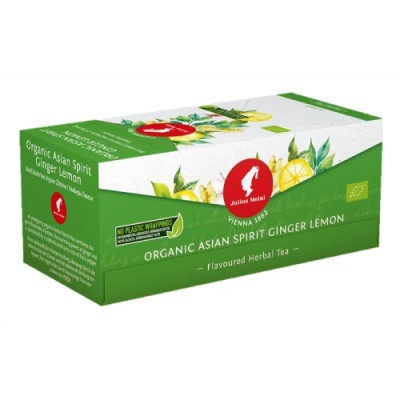 Ceai Organic Julius Meinl SB Asian Spirit Ginger Lemon (25 plicuri x 1.75 gr)