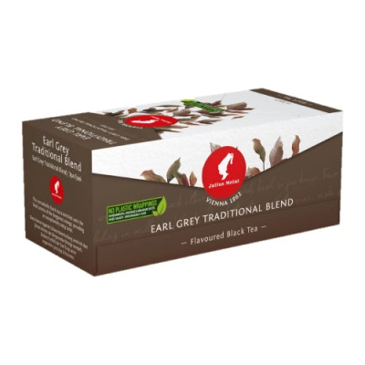 Ceai Negru Organic Julius Meinl SB Earl Grey Traditional Blend (25 plicuri x 2 gr)