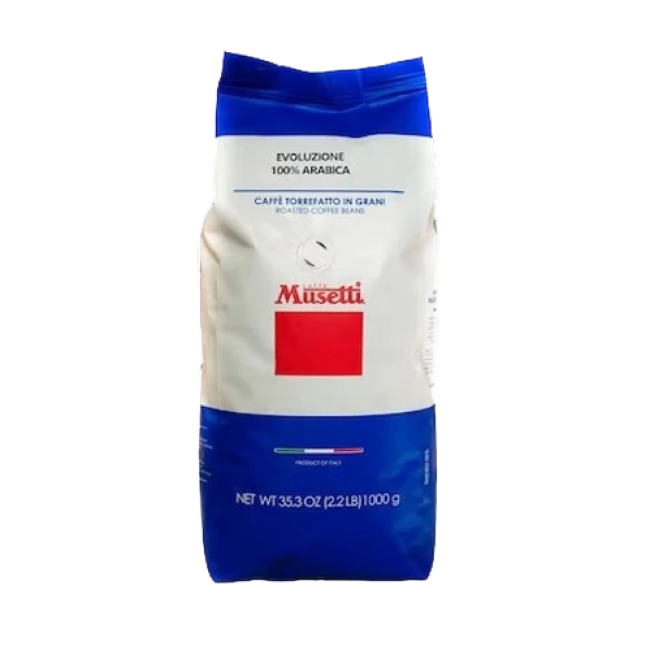 Cafea Musetti Evoluzione 100% Arabica boabe 1 kg