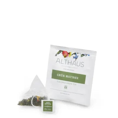 Ceai Verde Althaus Pyra Pack Green Matinee 15 piramide