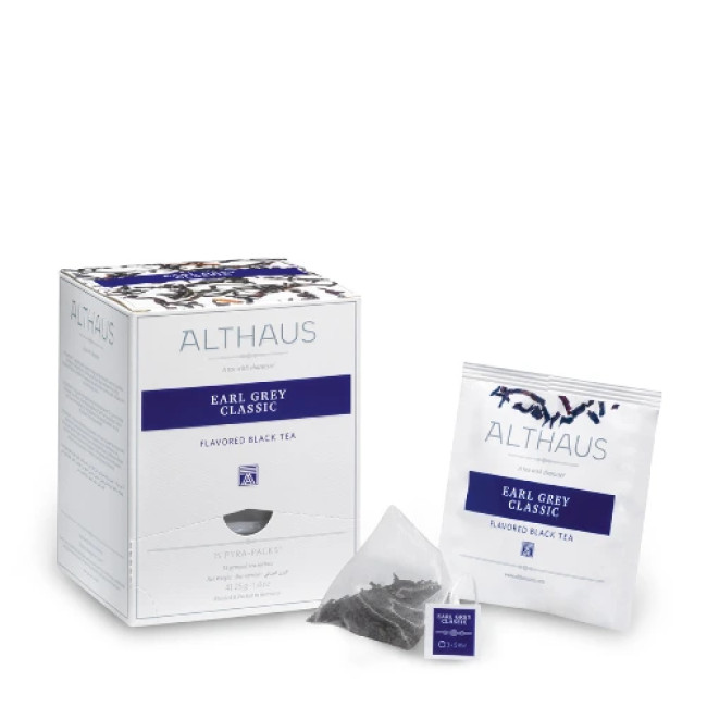 Ceai Negru Althaus Pyra Pack Royal Earl Grey 15 piramide