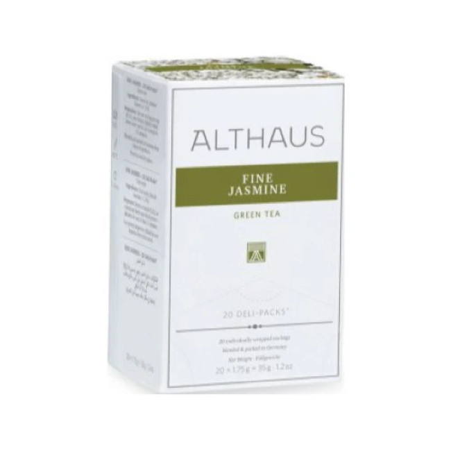 Ceai Verde Althaus Deli Pack Fine Jasmine 20 plicuri