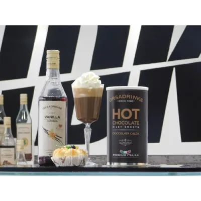 Ciocolata Calda Neagra ODK Double Dark Deluxe 1 kg