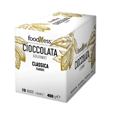 Ciocolata Calda Clasica Foodness (15 plicuri x 30 gr)