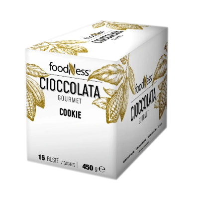 Ciocolata Calda Cookie Foodness (15 plicuri x 30 gr)