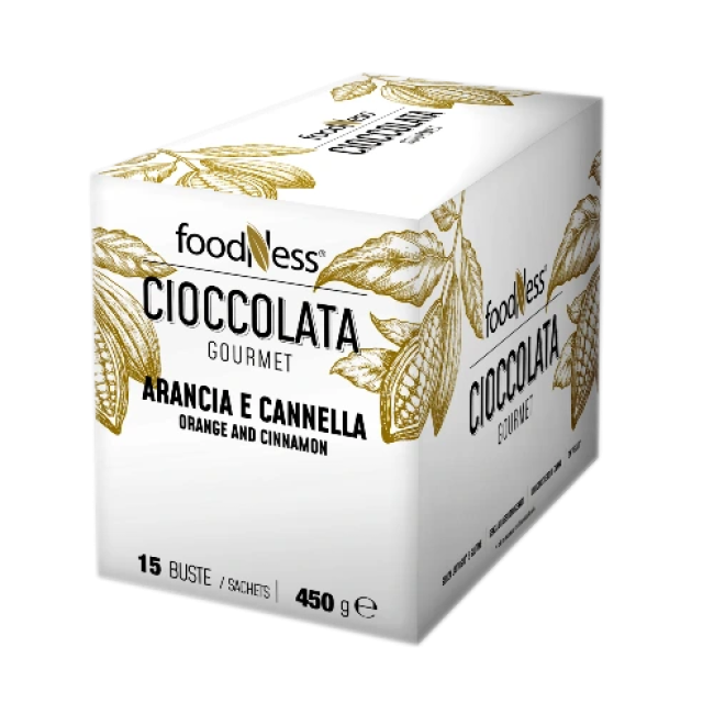 Ciocolata Calda Portocala si Scortisoara Foodness 15 plicuri