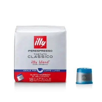 Classico Lungo, capsule Illy Iperespresso, 18 buc