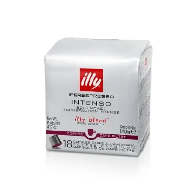 Intenso, capsule Illy Iperespresso, 18 buc