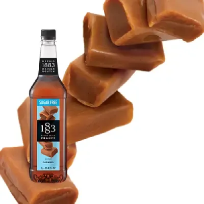 Sirop 1883 Caramel fara Zahar 1 L