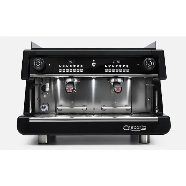 Espressor Profesional Electronic Astoria Hollywood SAE 2 Grupuri Matt Black + Filtru apa GRATUIT