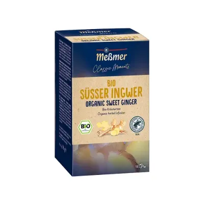 Ceai Messmer Classic Moments Bio Ghimbir 18 plicuri