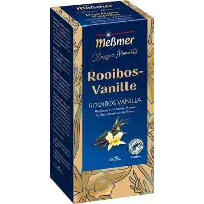 Ceai Rooibos si Vanilie Messmer Classic Moments Rainforest 25 plicuri