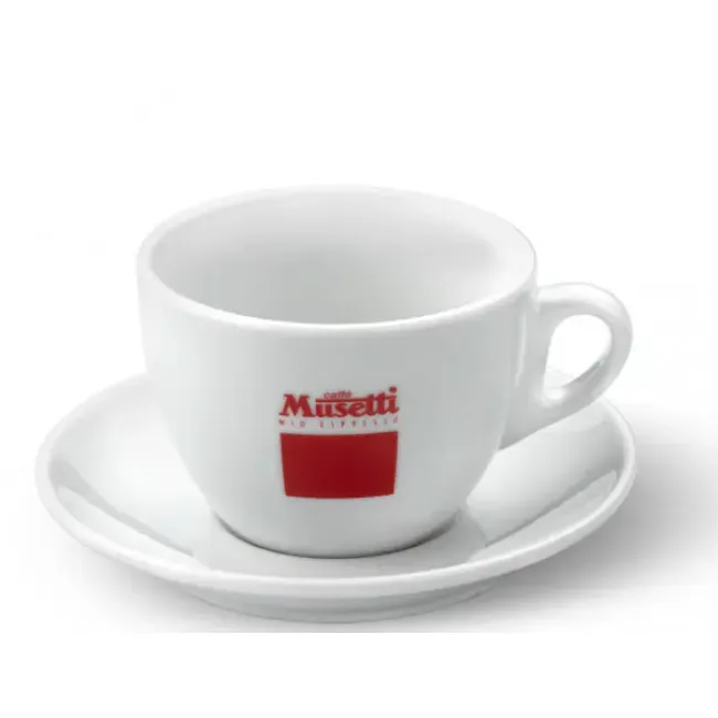 Set Ceasca + Farfurie Cappuccino Musetti Mio (6 buc)