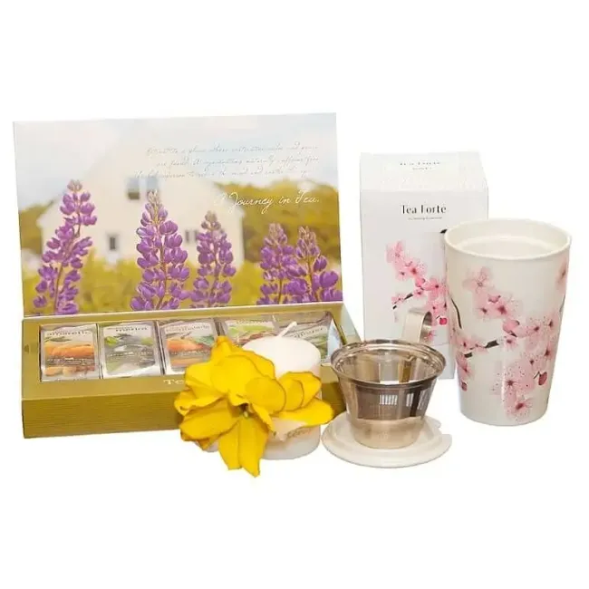 Pachet cadou cu ceai si cana ceai Herbal Collection Gift - Tea Forte