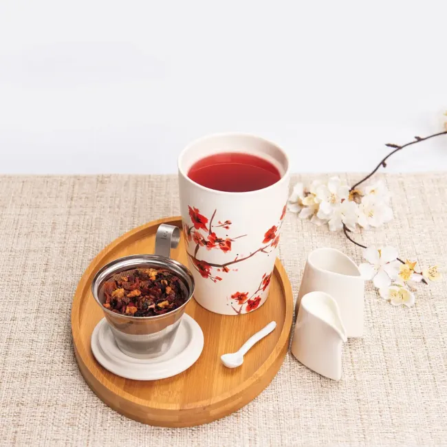 Pachet Cadou Cherry Creamer Tea Forte