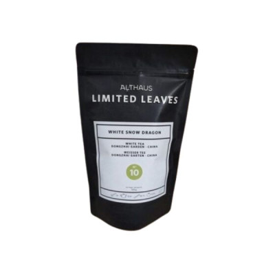 Ceai Alb Althaus Limited Leaves White Snow Dragon 100 gr